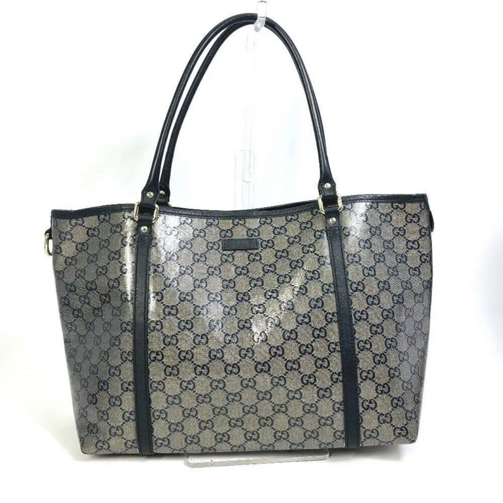 🌺✨Authentic Gucci✨🌺 GG Supreme Denim Shoulder Canvas Tote. Comes With Dust Bag